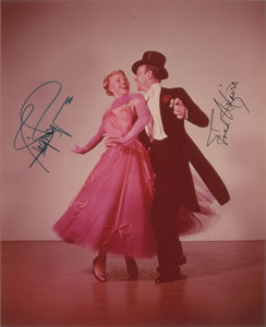 Lot #753 Fred Astaire and Ginger Rogers - Image 1