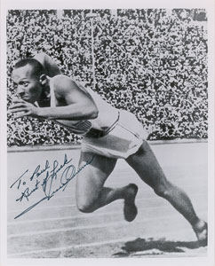 Lot #1012 Jesse Owens - Image 1