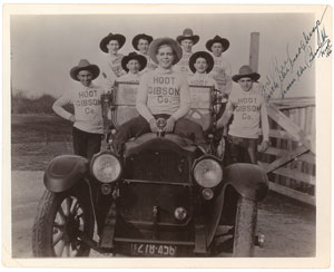 Lot #917 Hoot Gibson - Image 1