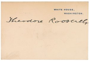 Lot #87 Theodore Roosevelt