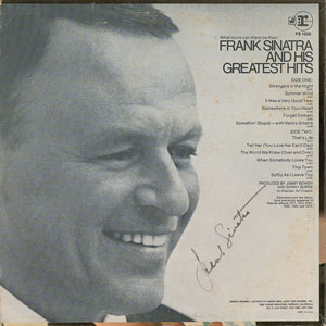 Lot #685 Frank Sinatra