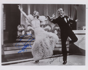 Lot #888 Fred Astaire and Ginger Rogers - Image 1