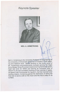 Lot #313 Neil Armstrong - Image 1