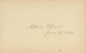 Lot #14 Millard Fillmore - Image 1
