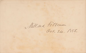 Lot #14 Millard Fillmore - Image 2