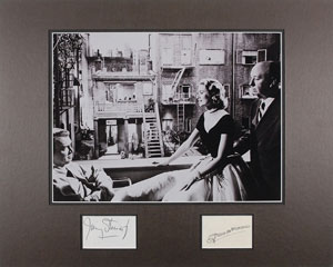 Lot #956 James Stewart and Grace Kelly - Image 1