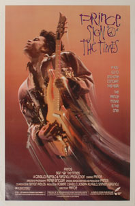 Lot #4246  Prince Signed Poster - Image 1