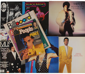Lot #581 Prince: Magazine Covers