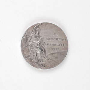 Lot #982 Los Angeles 1932 Summer Olympics Silver Winner’s Medal - Image 1