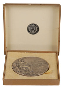 Lot #982 Los Angeles 1932 Summer Olympics Silver Winner’s Medal - Image 3