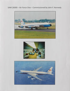 Lot #2080 Richard Nixon-Era Air Force One Flown Guest Book - Image 2