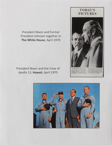 Lot #2080 Richard Nixon-Era Air Force One Flown Guest Book - Image 5
