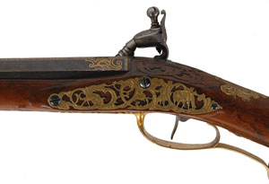 Lot #2004 Lady’s Hunting Rifle Made by Franz Wilhelm Weyer for Holy Roman Empress Elisabeth Christine - Image 6