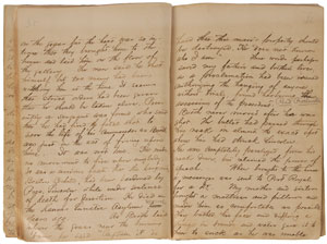 Lot #2056 Handwritten Account of John Wilkes Booth’s Final Days  - Image 2