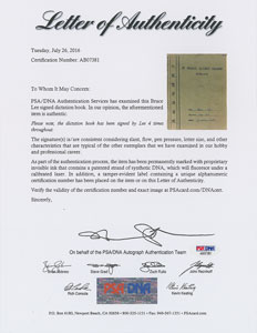 Lot #2097 Bruce Lee Multi-Signed Handwritten Essays - Image 6