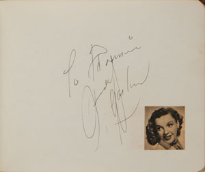 Lot #2095  Collection of 1950s Hollywood Autograph Albums (43) - Image 13