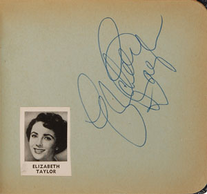 Lot #2095  Collection of 1950s Hollywood Autograph Albums (43) - Image 16