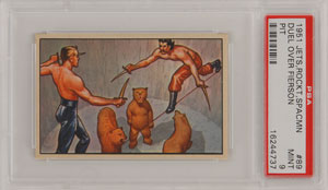 Lot #2085  1951 Bowman Jets, Rockets, and Spacemen Original (108) Card Set and (20) Original Art Board Collection - Image 9