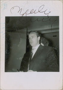Lot #2094 Marlon Brando Signed Original Candid Photograph - Image 1