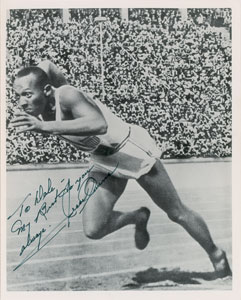 Lot #918 Jesse Owens
