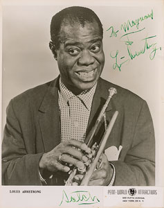 Lot #684 Louis Armstrong