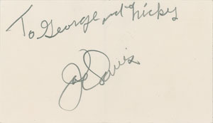 Lot #912 Joe Louis - Image 1