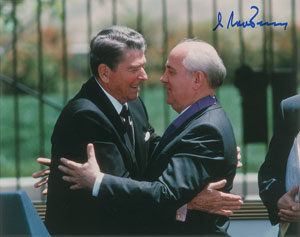 Lot #314 Mikhail Gorbachev - Image 1