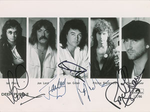 Lot #715 Deep Purple - Image 1