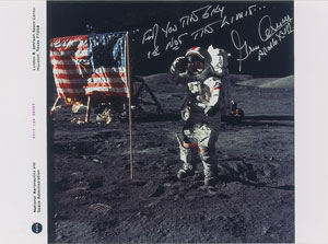 Lot #486 Gene Cernan - Image 1