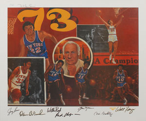 Lot #917 NY Knicks: 1973 - Image 1