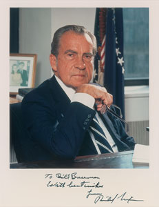 Lot #143 Richard Nixon - Image 1