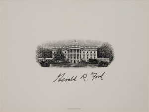 Lot #153 Gerald Ford - Image 2