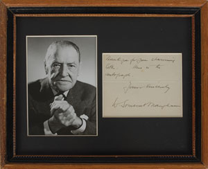 Lot #597 W. Somerset Maugham - Image 1