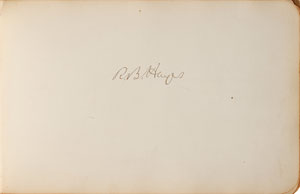 Lot #51 Rutherford B. Hayes and Politicians - Image 1