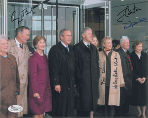 Lot #101 Presidents and First Ladies - Image 1