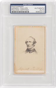 Lot #338 Wendell Phillips