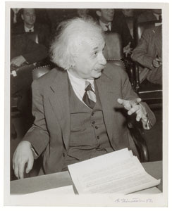 Lot #227 Albert Einstein - Image 1