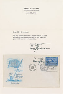 Lot #128 Harry S. Truman - Image 1