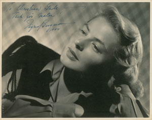 Lot #751 Ingrid Bergman - Image 1