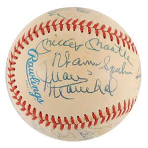 Lot #891 Baseball Hall of Famers - Image 1