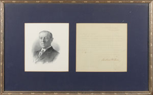 Lot #116 Woodrow Wilson - Image 1