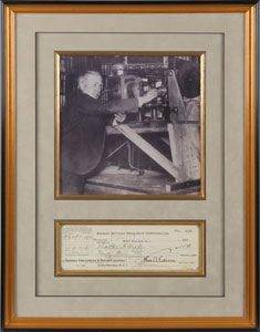 Lot #226 Thomas Edison