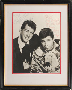 Lot #767 Dean Martin and Jerry Lewis