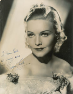 Lot #799 Madeleine Carroll - Image 1