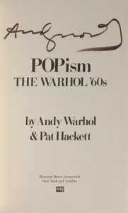 Lot #525 Andy Warhol