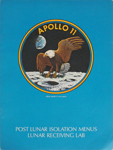 Lot #6288 Apollo 11 Final Flight Plan and Isolation Menus - Image 3