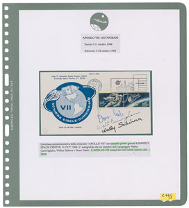 Lot #6178 Collection of Signed Apollo Covers