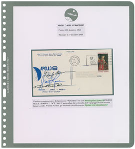 Lot #6178 Collection of Signed Apollo Covers - Image 9