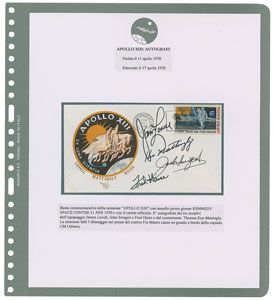 Lot #6178 Collection of Signed Apollo Covers - Image 15