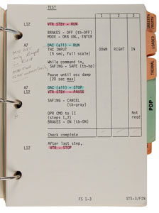 Lot #6489 STS–3: Jack Lousma’s Complete Flown Checklist - Image 9